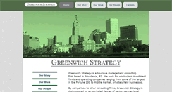 Desktop Screenshot of greenwichstrategy.com